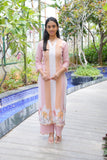 Elegant Pastel Striped Kurta Set